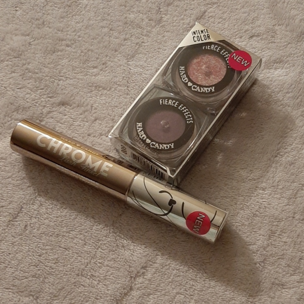 Hard Candy Chrome Mascara and 2 pack Eyeshadow